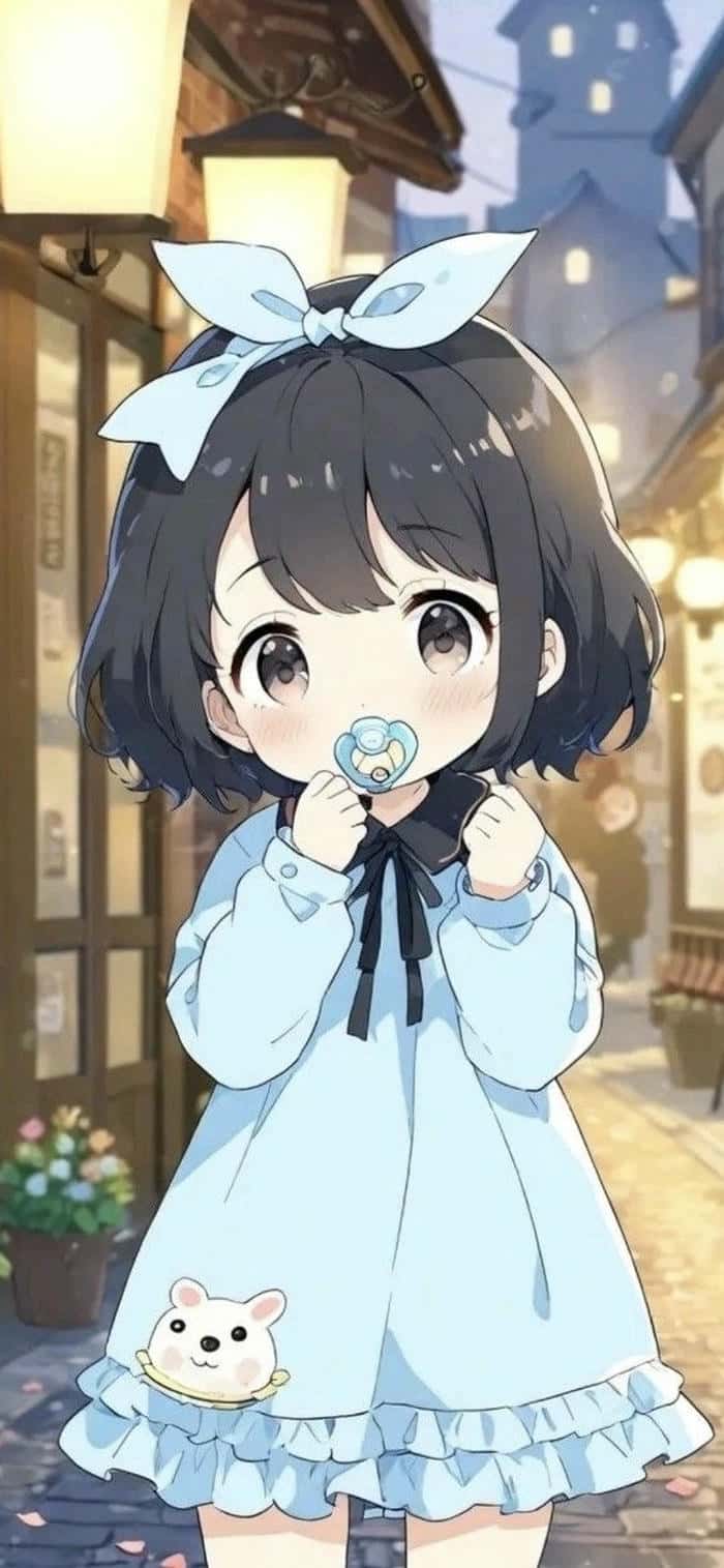 bộ sưu tập hình nền chibi cute đơn giản