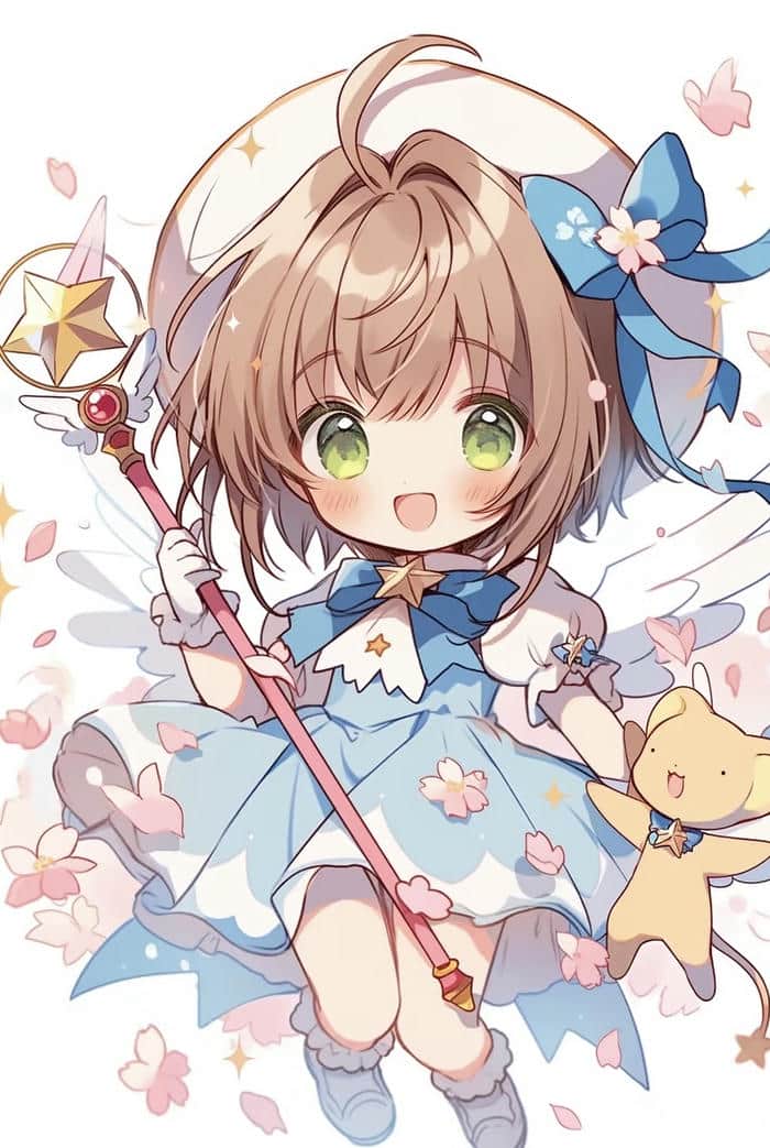 các ảnh anime nữ chibi đáng yêu
