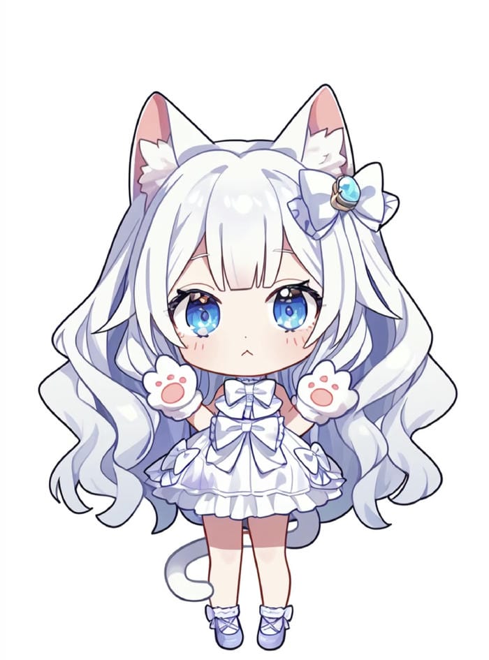 các ảnh anime nữ chibi dễ thương profile