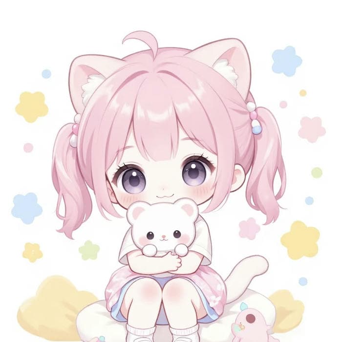 các ảnh chibi girl cute