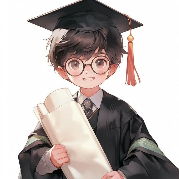 các ảnh chibi học sinh tinh nghịch