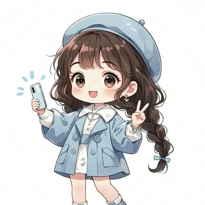 các ảnh chibi nữ dễ thương