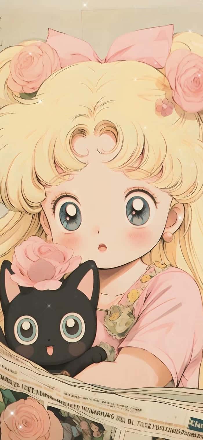 các hình nền chibi cute phong cách dễ thương