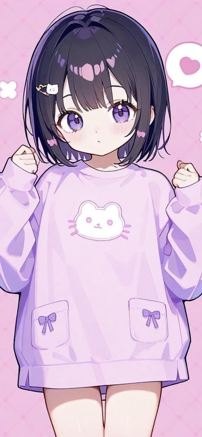 các hình nền chibi cute phong cách ngọt ngào