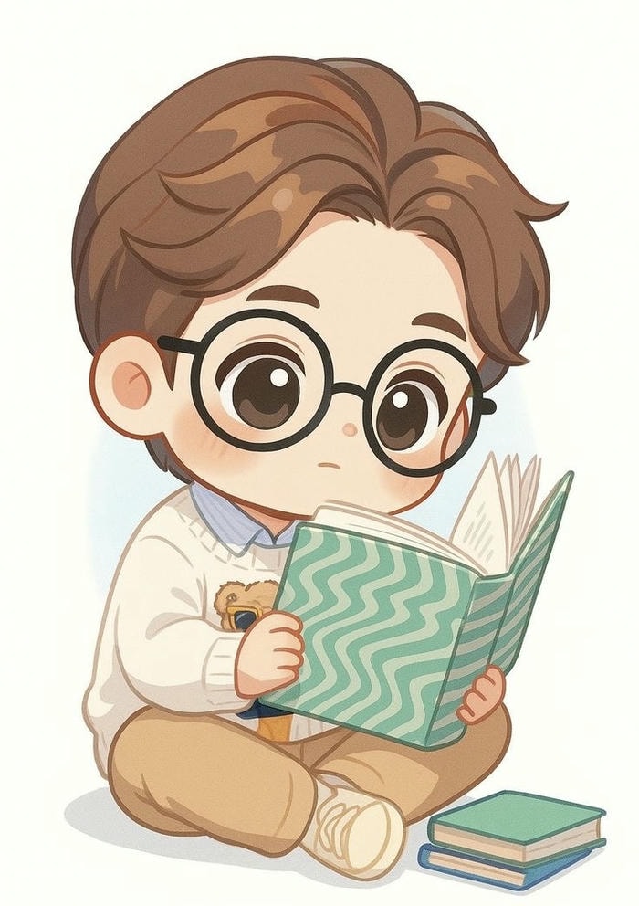 chibi học sinh ngây thơ