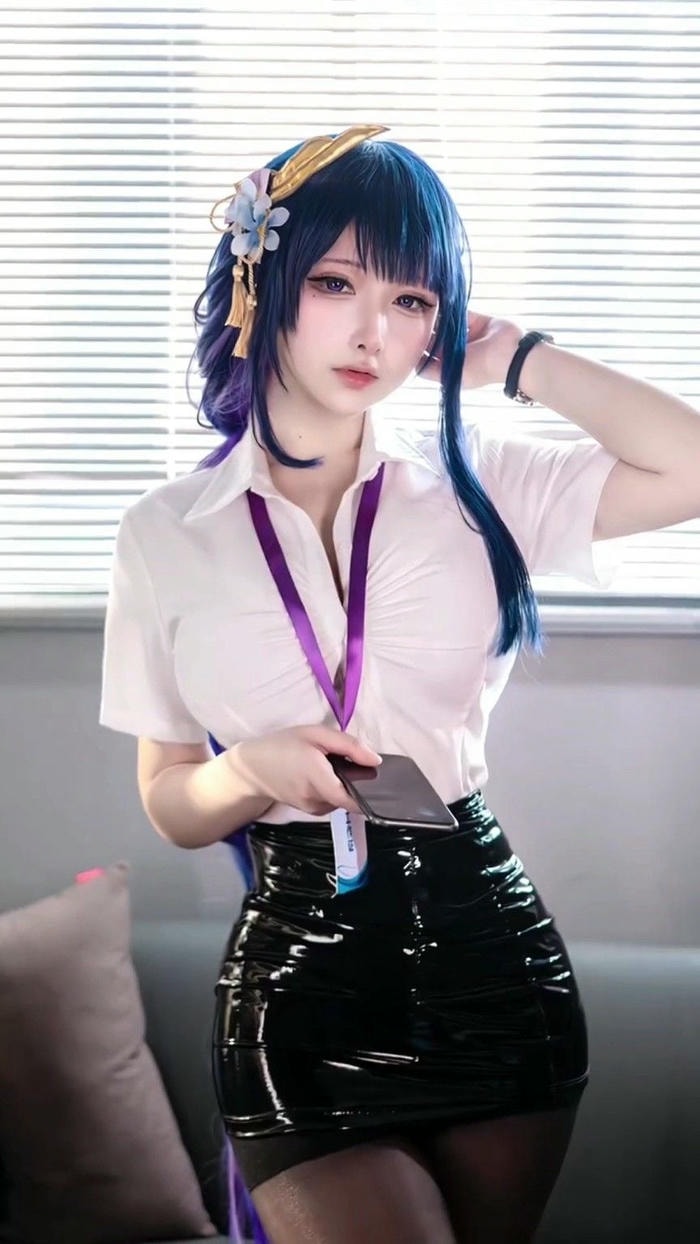 cosplay thư ký ảnh chất lượng