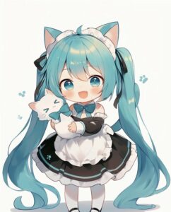 hình ảnh anime chibi phong cách cute