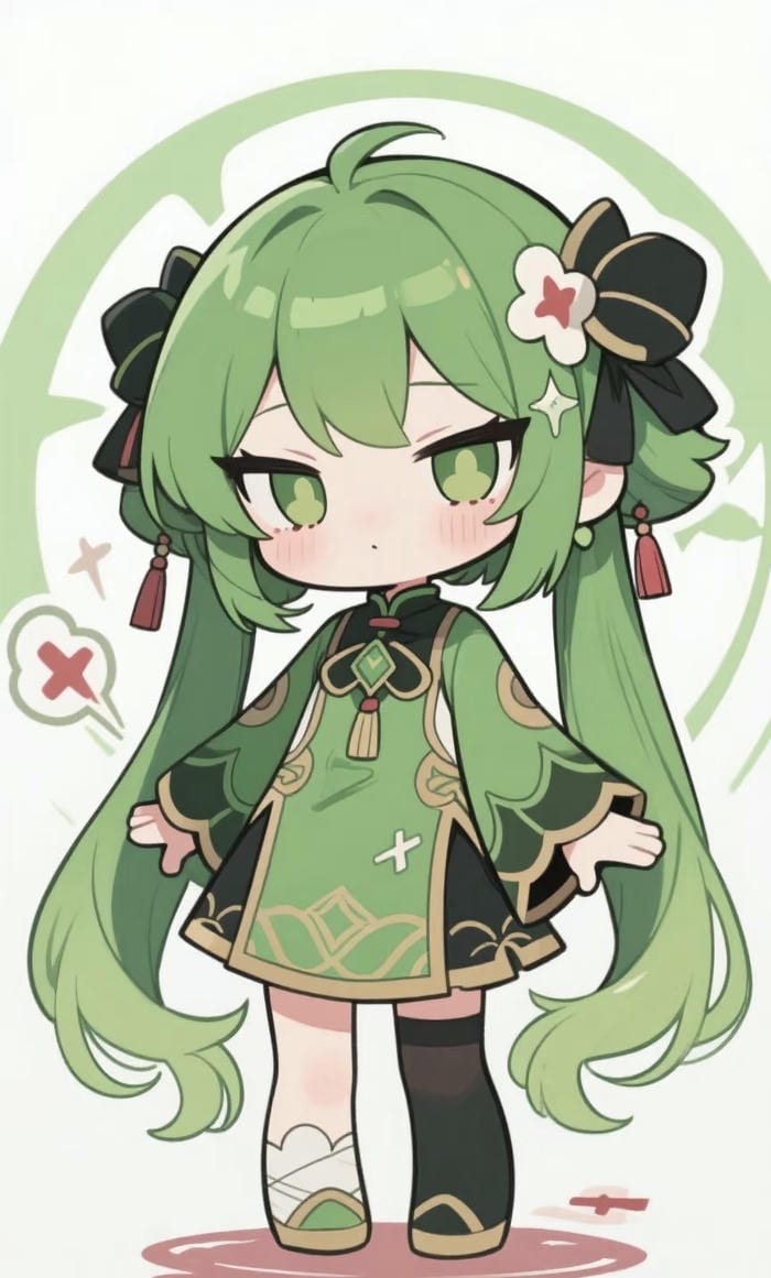 hình ảnh anime nữ chibi siêu cute