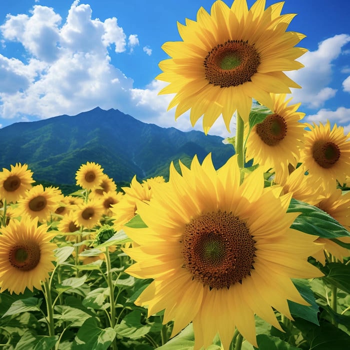 hình ảnh avatar hoa hướng dương tỏa nắng tạo cảm giác ấm áp