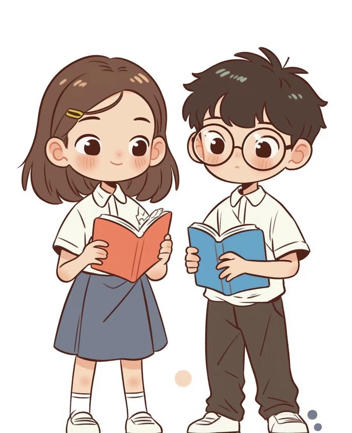 hình ảnh chibi học sinh