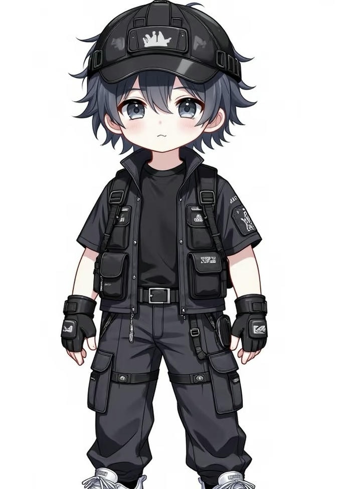 hình ảnh chibi nam ngầu