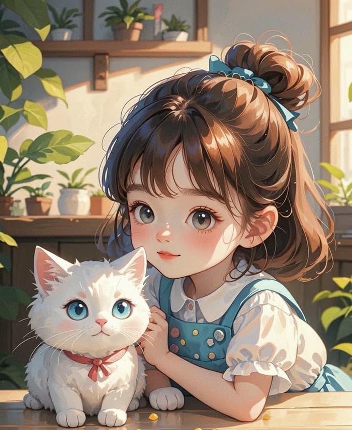 hình ảnh chibi nữ cute profile