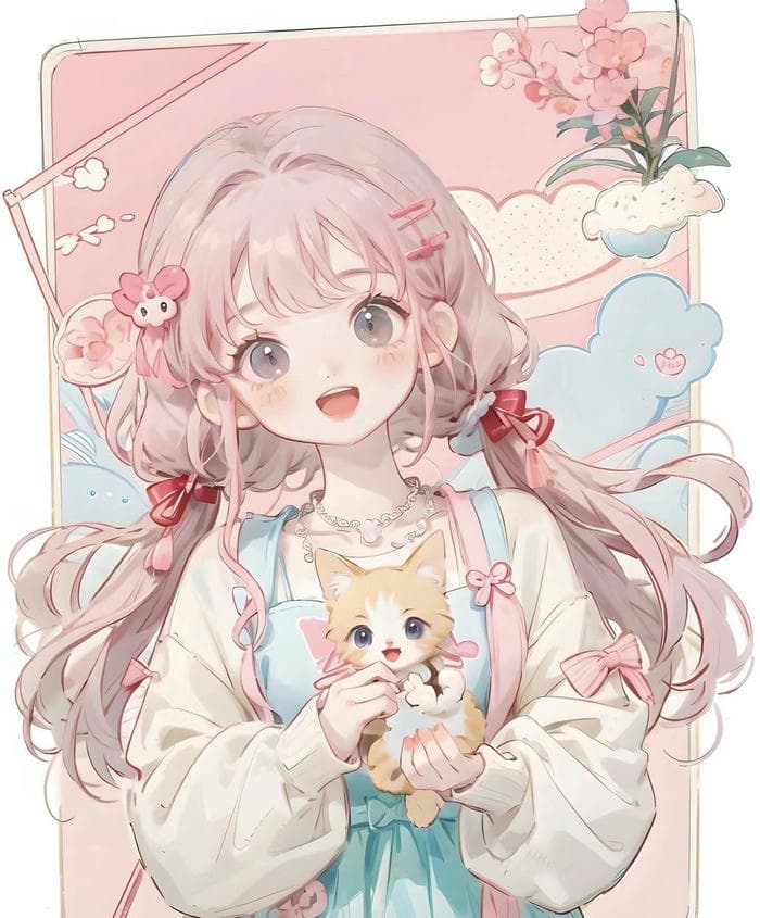 hình ảnh chibi nữ cute tiểu thư