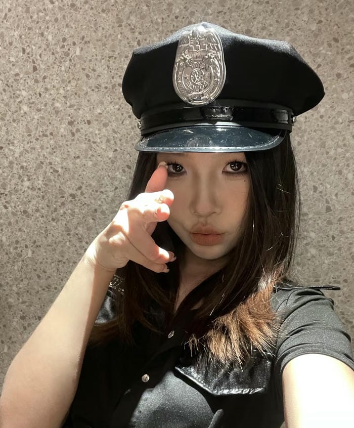 hình ảnh đẹp cosplay cảnh sát