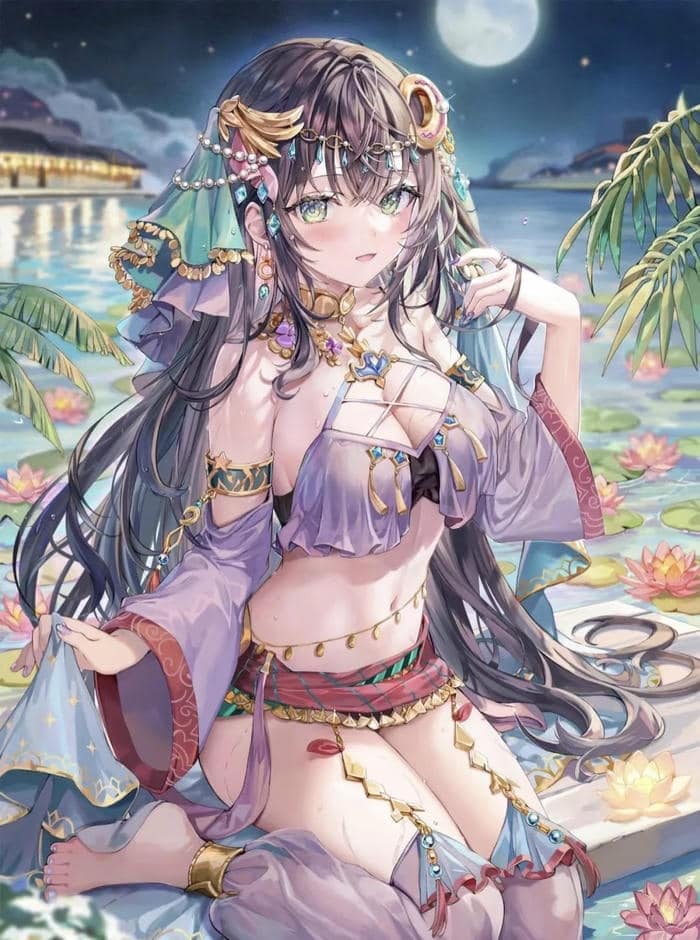 hình anime girl bí ẩn