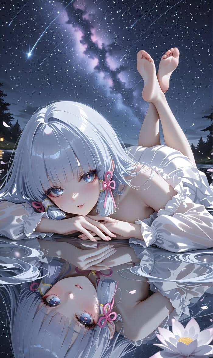 hình anime girl dịu dàng