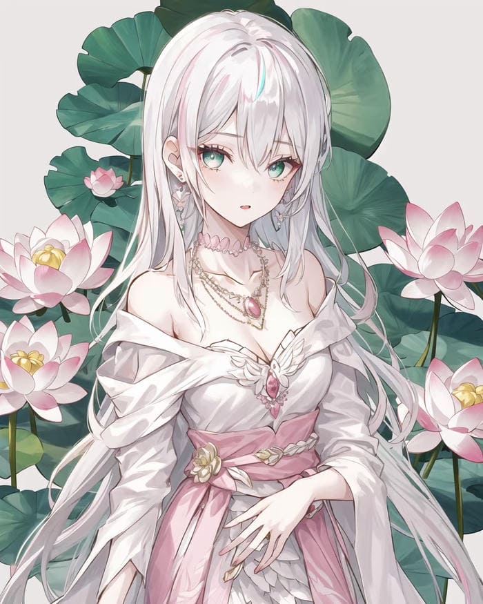 hình anime girl sáng tạo