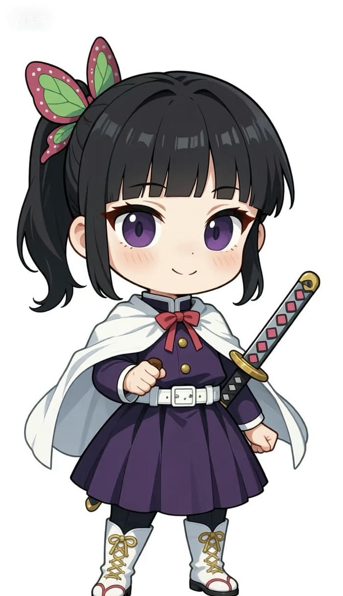 hình anime nữ chibi mini