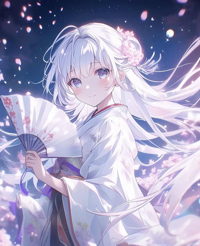 hình avatar anime nữ pastel