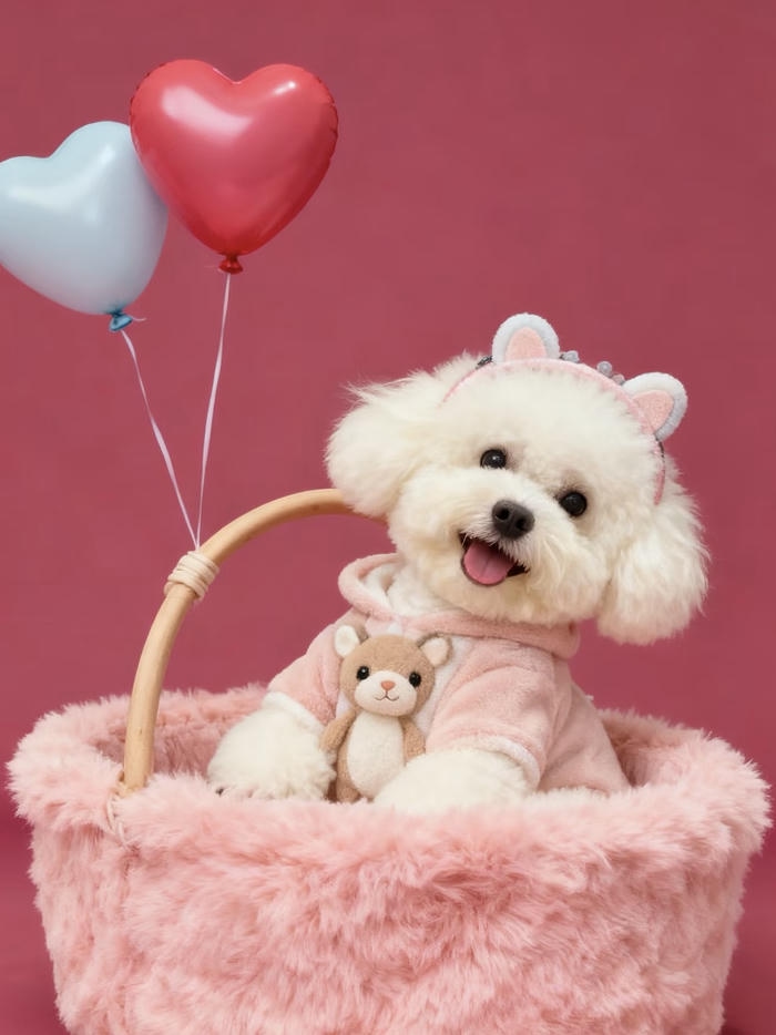 hình avatar con chó nhỏ mang vẻ đẹp giản dị