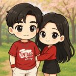 hình chibi đôi anime