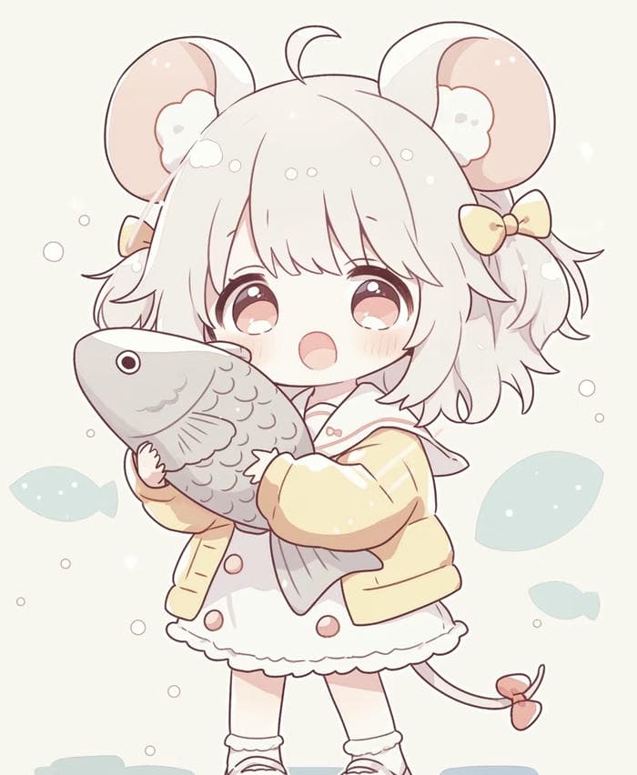 hình chibi nữ baby cute