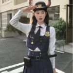 hình cosplay cảnh sát cực chất
