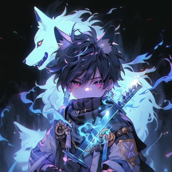 hình đại diện cho nam thần thái cool đầy bí ẩn