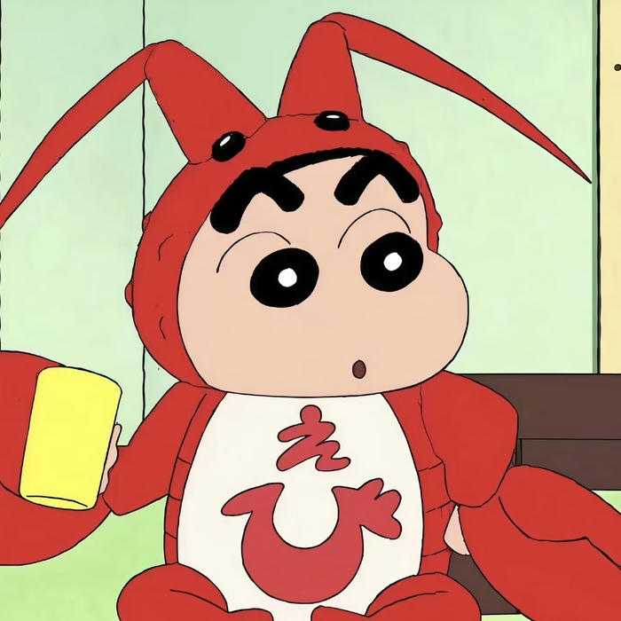 hình đại diện shin cậu bé bút chì dáng vẻ nghịch ngợm