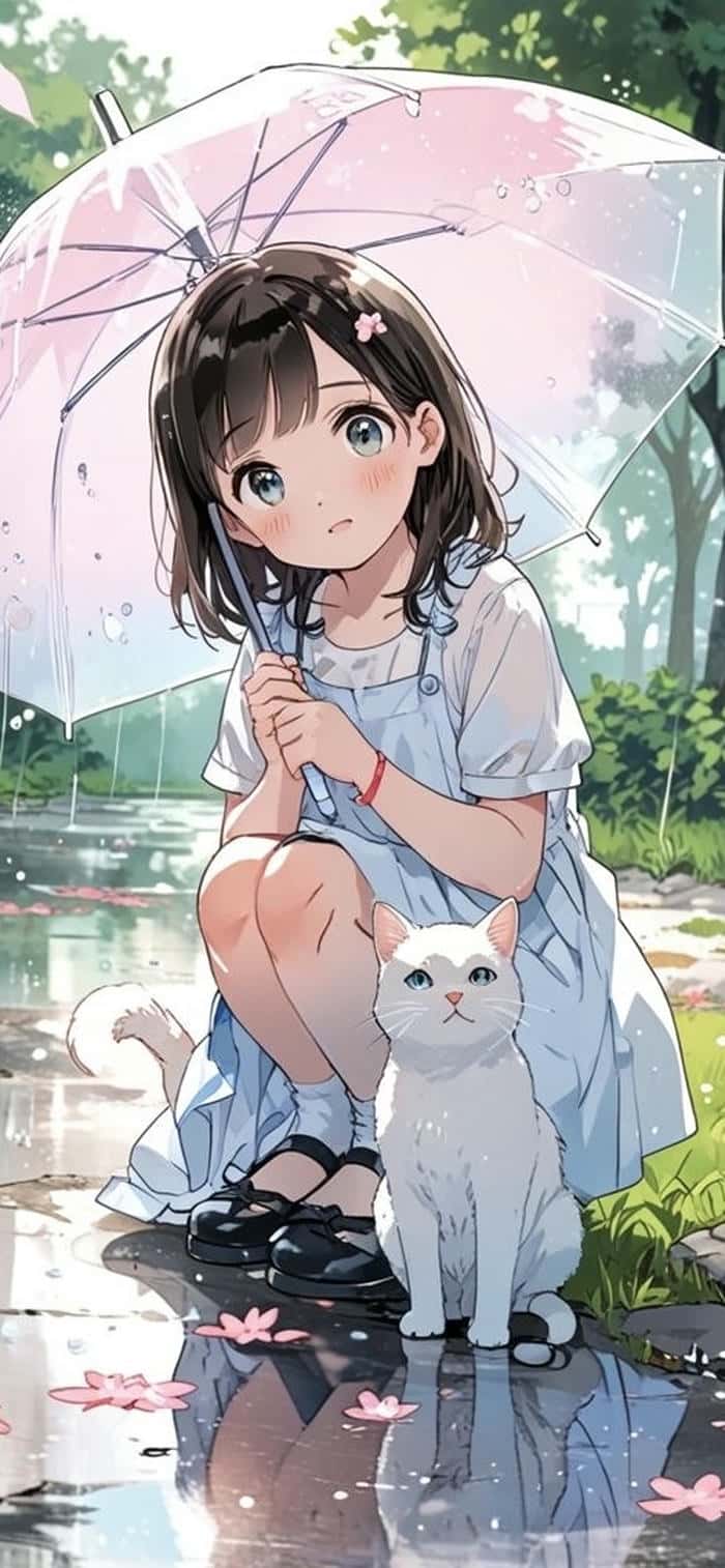 hình nền chibi cute aesthetic pastel