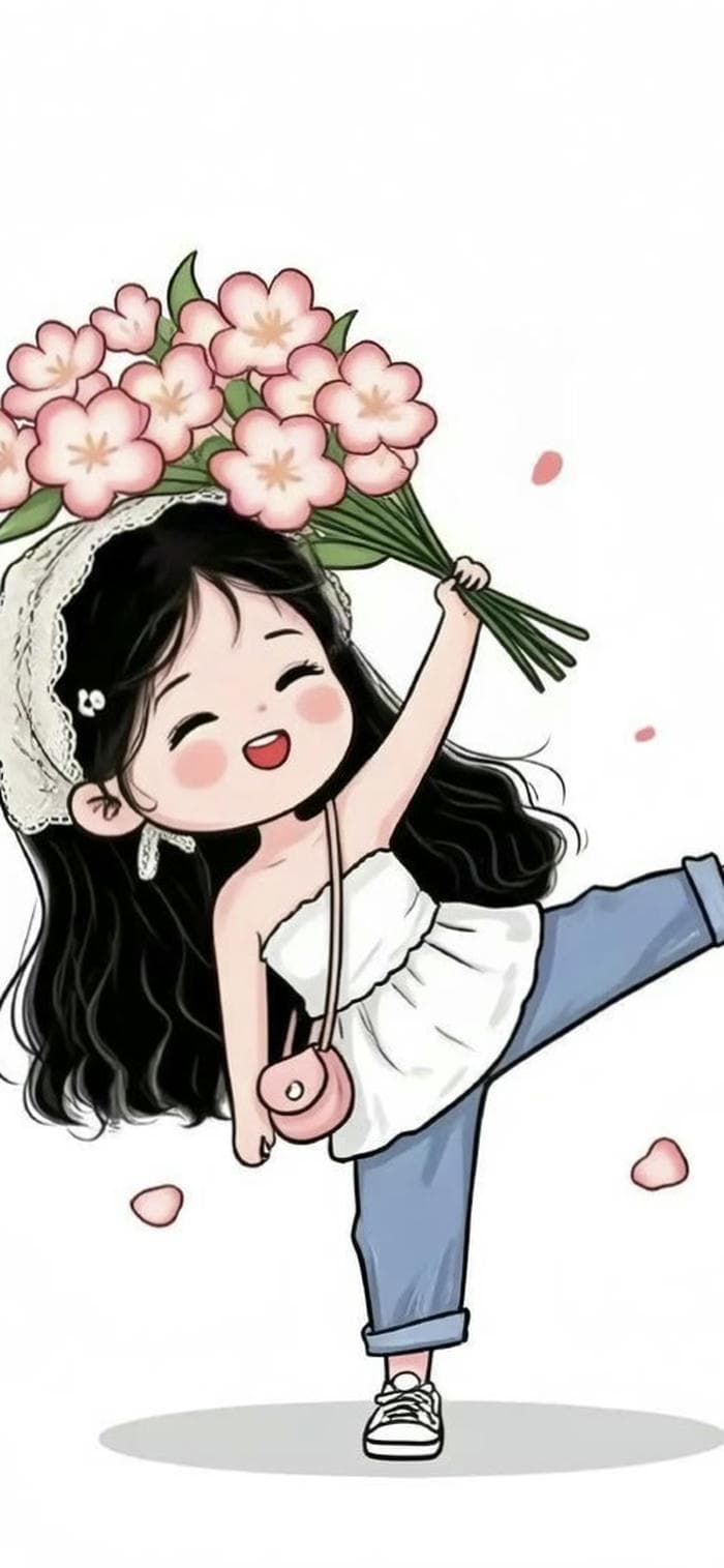 hình nền chibi cute cho bé