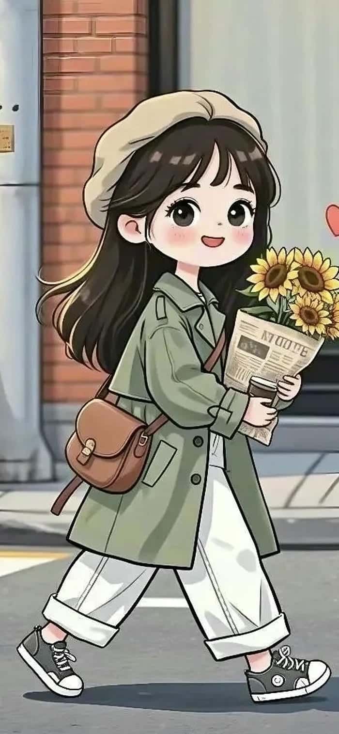 hình nền chibi cute cho nữ