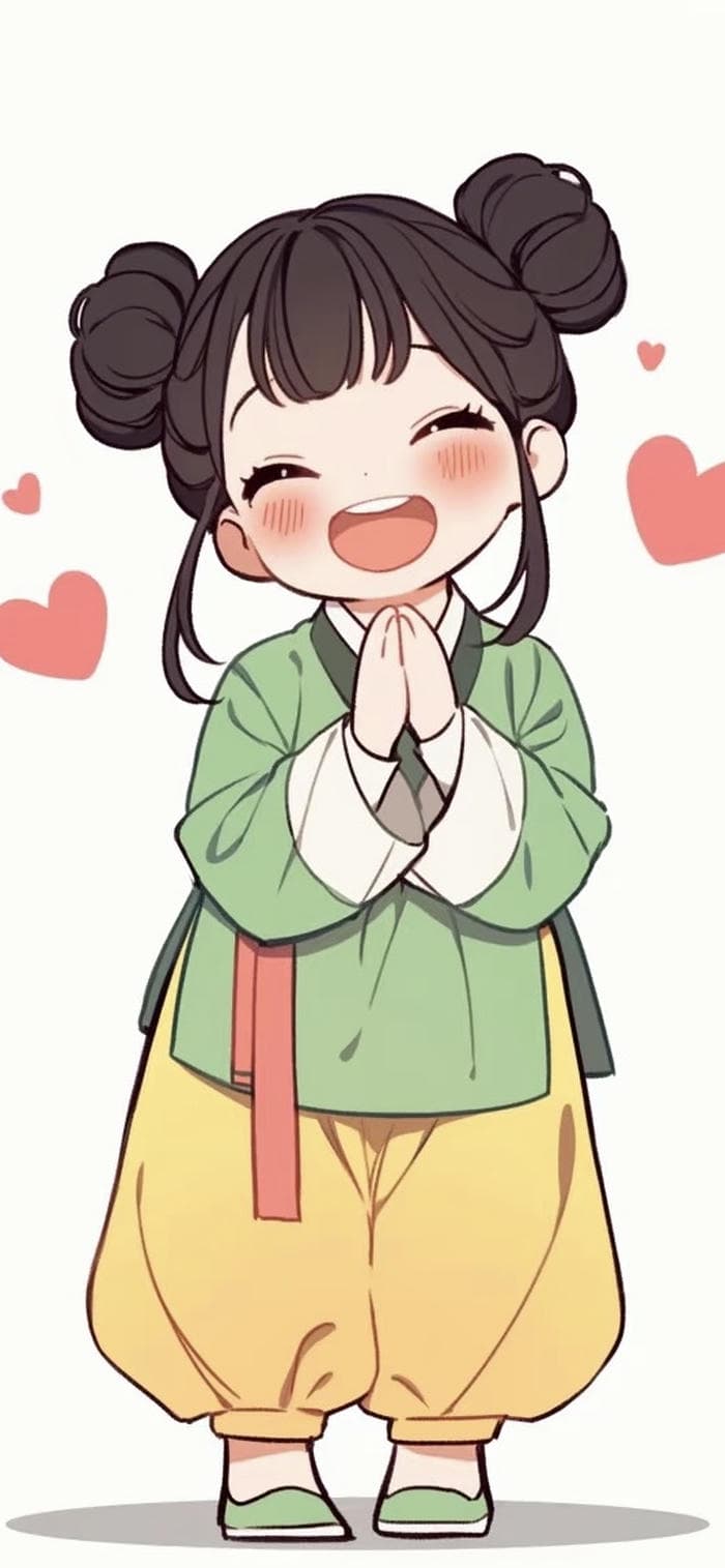 hình nền chibi style dễ thương