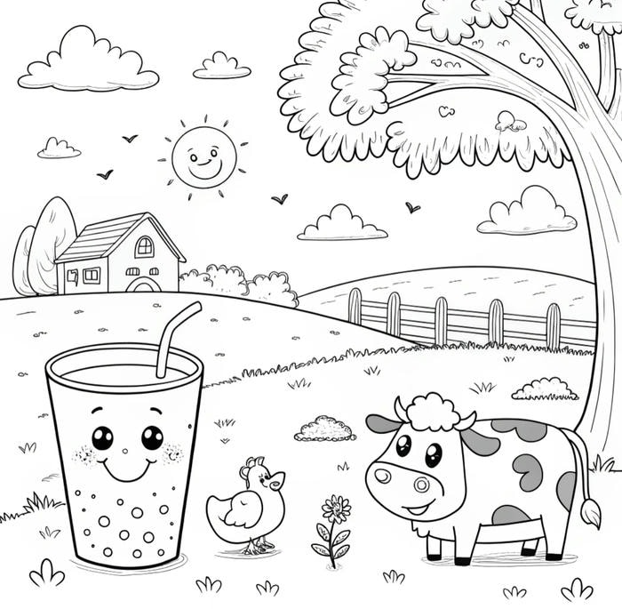 mẫu bò tô đường viền rõ