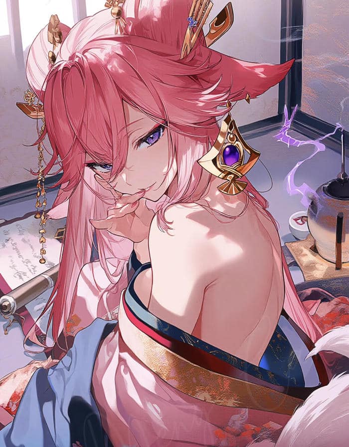 nhân vật anime nữ mạnh mẽ