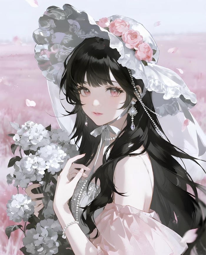 nhân vật anime nữ phong cách Nhật