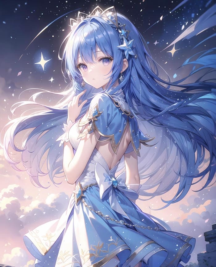 nhân vật anime nữ quyến rũ nhẹ