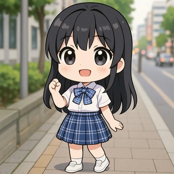 những ảnh chibi học sinh đáng yêu