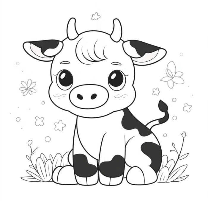 tranh bò học tô hình cơ bản