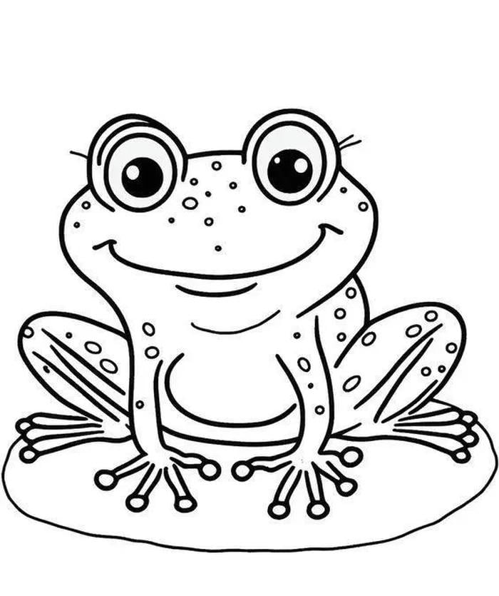 tranh ếch học tô cơ bản