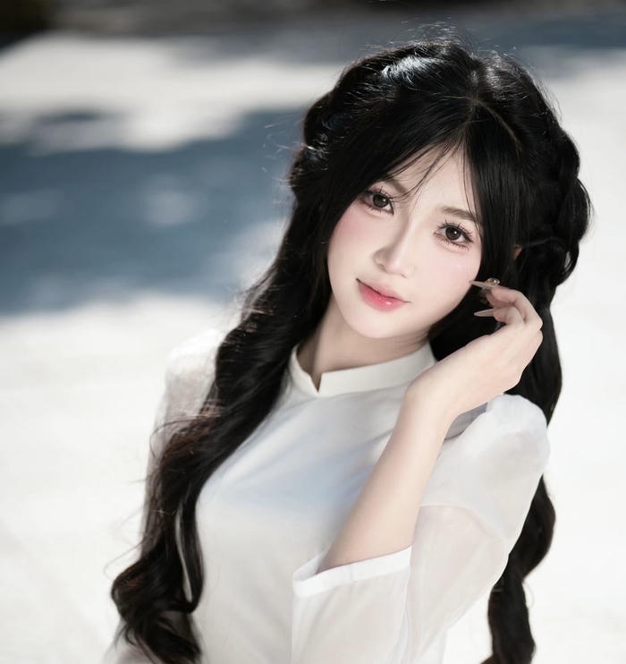 Ảnh gái xinh cấp 3 trẻ trung hiền hòa