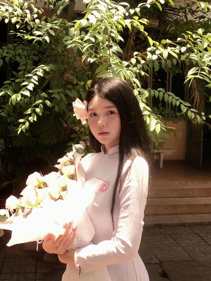 Hình ảnh gái xinh cấp 3 thanh lịch kín đáo