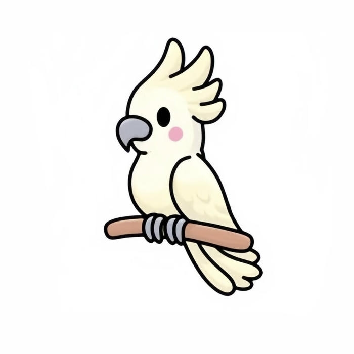 Hình chim chibi hình tượng chim non ngộ nghĩnh