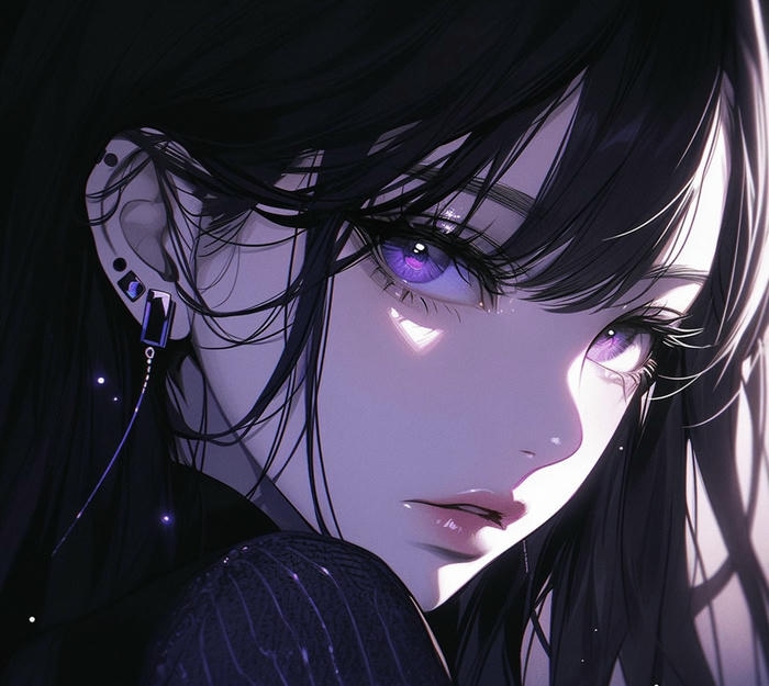 ảnh avatar anime nữ ngầu lạnh cực đẹp