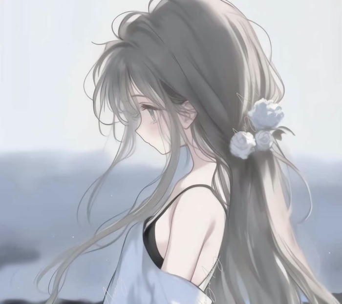 ảnh avatar buồn nữ anime bơ vơ