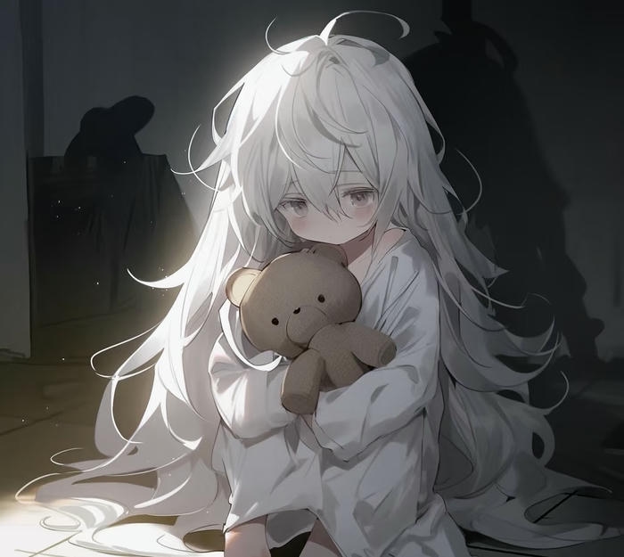 ảnh avatar buồn nữ anime buồn xa