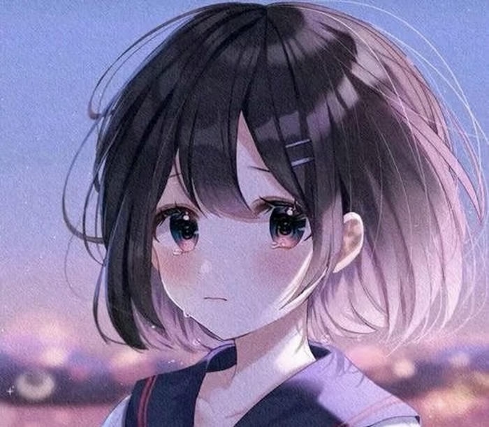 ảnh avatar buồn nữ anime đơn côi
