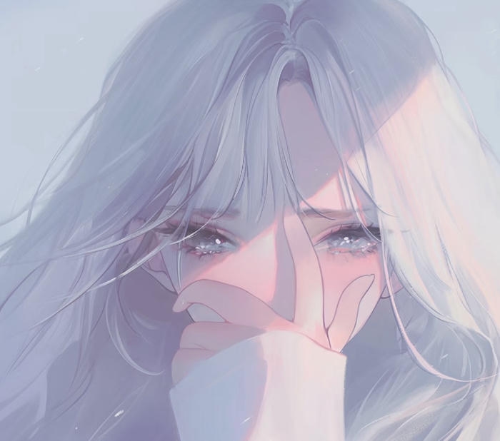 ảnh avatar buồn nữ anime vô định