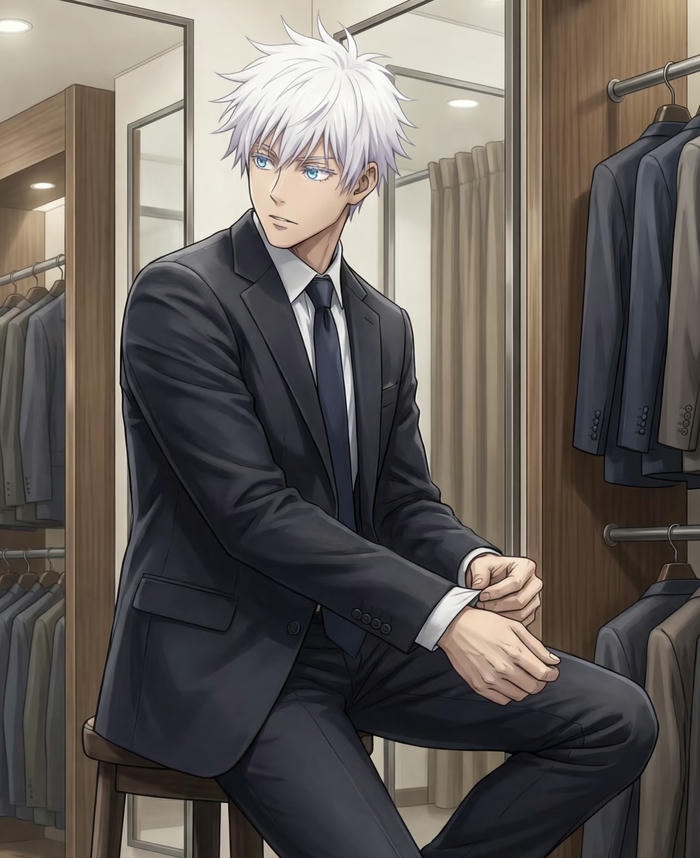 ảnh avatar gojo phong thái tự tin