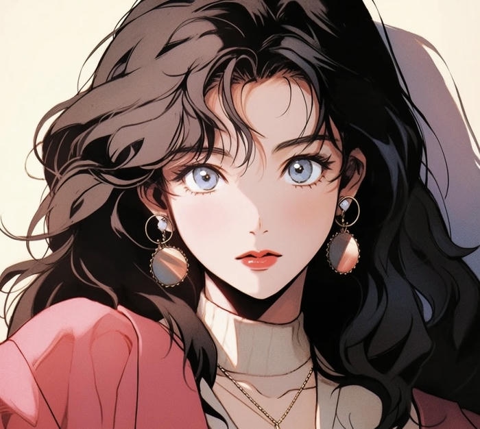 avatar anime nữ ngầu lạnh kiêu sa